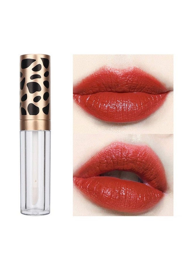 Qiterr 10Pcs Empty Lip Gloss Tubes With Wand Refillable Lip Gloss Containers Diy Empty Lip Balm Tubes Makeup Tool (5Ml/Pc Leopard Print Gold Ring)  - Image 4
