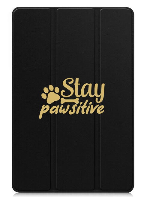Protective Flip Case For Apple iPad mini 7th Generation (A17 Pro 2024 / Mini 6 2021 6th Generation) With Trifold Stand Auto Wake Sleep Shockproof Cover Stay pawsitive