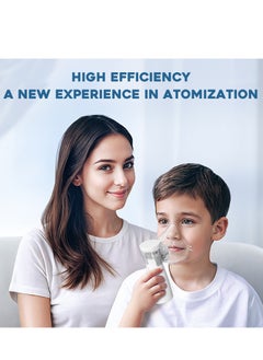 Angmei Automatic Medical Portable Steam Inhaler，Electronic Mesh ultrasonic steamer Inhaler for Adults and Children，Relieve Allergies, Asthma and Breathing Problems  - Image 3