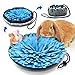 OVMKOV Rabbit Foraging Mat Interactive Feed Game for Boredom Small Pet Puzzle Toy OVMKOV 944 x 944 Polar Fleece Snuffle Pad Bed Nosework Feeding Mat for Bunny Hamster Guinea Pigs Ferrets Chinchillas - Image 3
