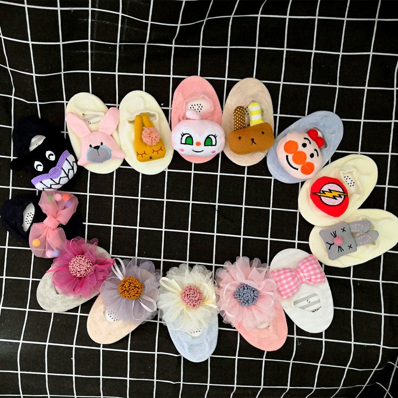 Baby Floor Socks 2023 Children'S Dispensing Socks Spring And Baby Anti-Slip Socks Three-Dimensional Cartoon Boat Socks - Image 2