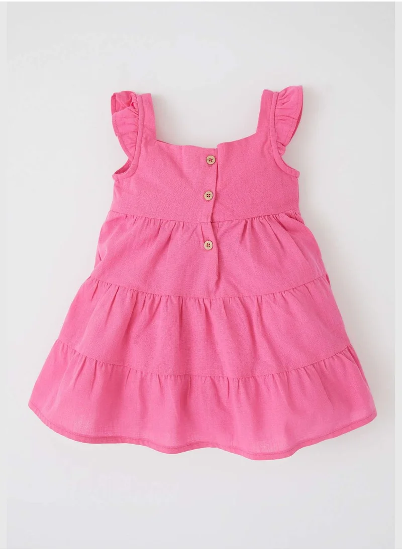 DeFacto Regular Fit Strappy Mini Dress