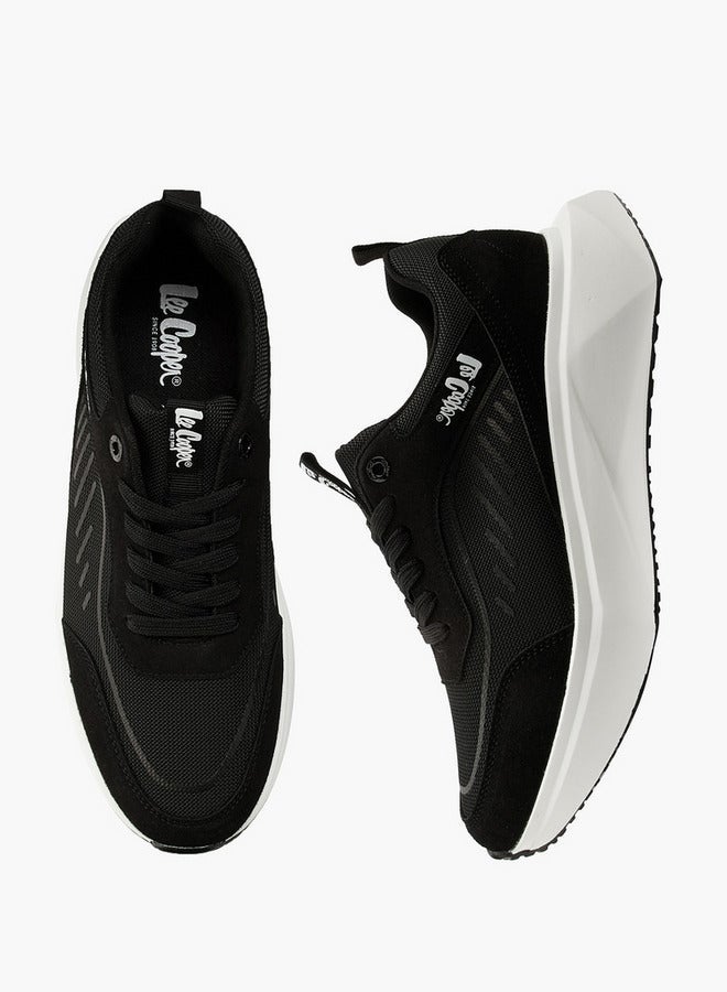 لي كوبر أحذية رياضية رجالية برباط ولسان سحب - Image 2