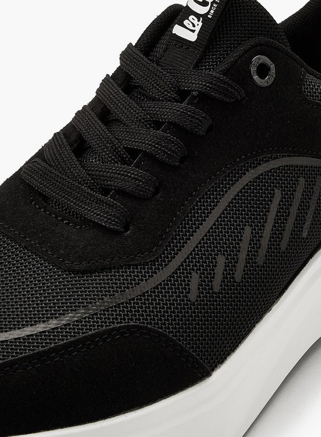 لي كوبر أحذية رياضية رجالية برباط ولسان سحب - Image 4