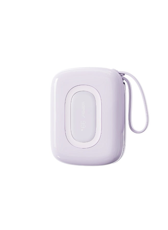 وبو شاحن متنقل MiniGo SQ63بسعة 10,000 ملي أمبير- لافندر - Image 3