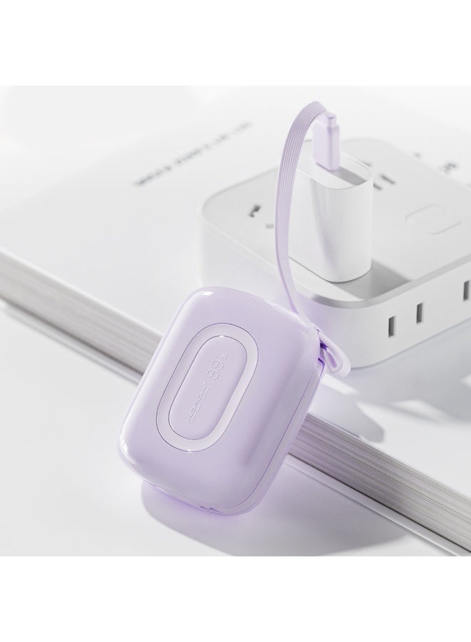 وبو شاحن متنقل MiniGo SQ63بسعة 10,000 ملي أمبير- لافندر - Image 2