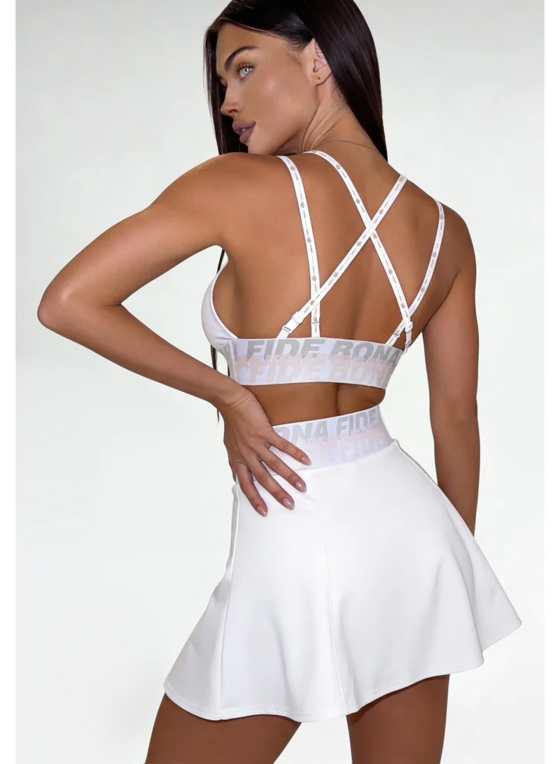 Bona Fide  Breeze Cloud Dancer High Waist Biker Gym Shorts for Women for Women | Best Price UAE