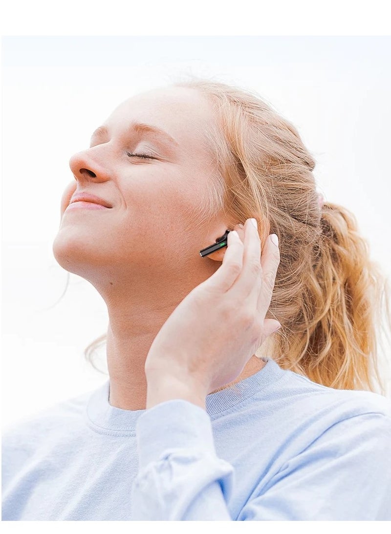 Awei AWEI T26 Pro Earbuds Bluetooth, Noise Cancelling Headphones True Wireless with Built-in Microphone (Black)  - Image 4