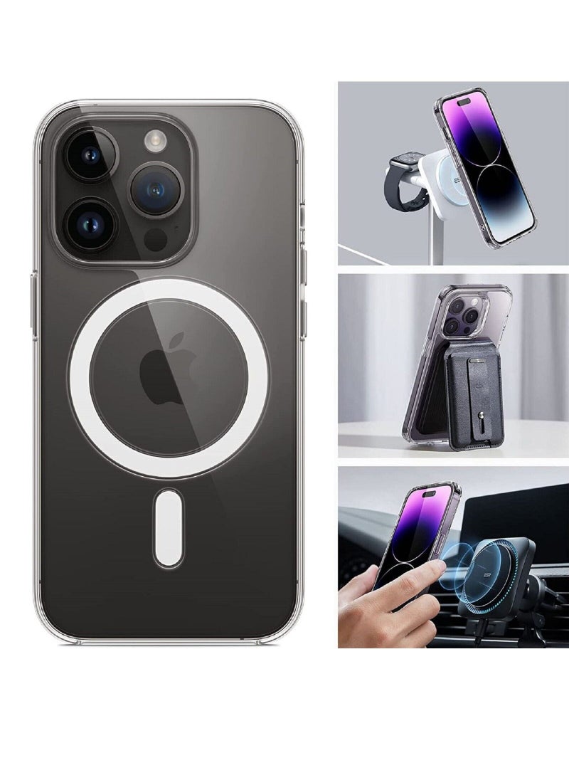 Raxoom Magsafe Case + Tempered Glass Screen Protector For iPhone 15 14 13 12 11 Pro Max - Image 2