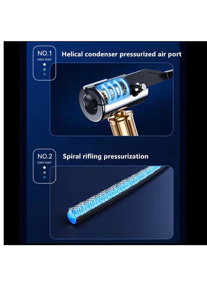 Electric Pump Portable Automatic Air Pump Fast Ball Inflation With Accurate Pressure Gauge and Digital Lcd Display for Cars Basketball Footballs