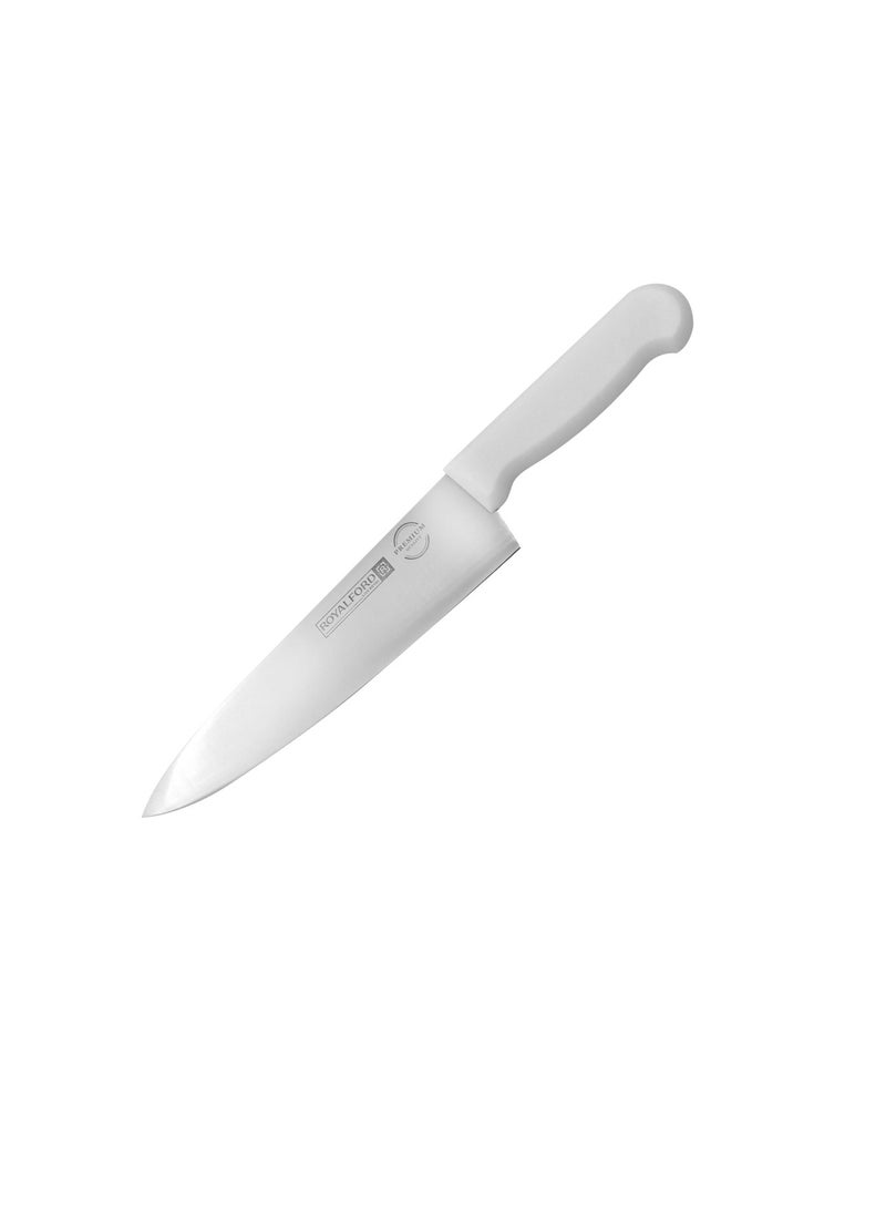Royalford 8" Chef Knife- RF12560/ with Ultra-Sharp Stainless Steel Blades and Rust-Proof Body, PP Handle - Image 2
