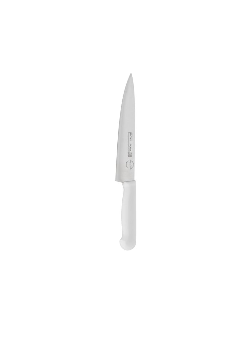 Royalford 8" Chef Knife- RF12560/ with Ultra-Sharp Stainless Steel Blades and Rust-Proof Body, PP Handle - Image 5