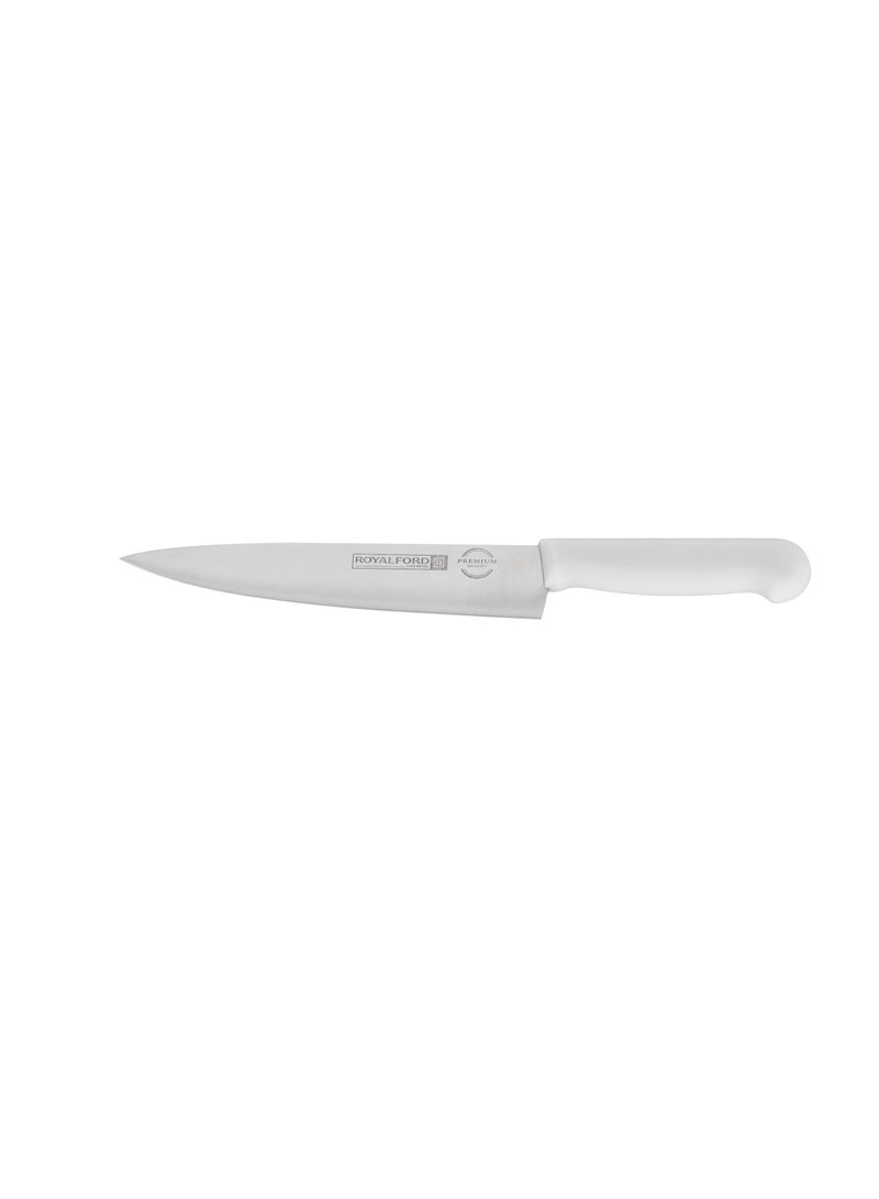 Royalford 8" Chef Knife- RF12560/ with Ultra-Sharp Stainless Steel Blades and Rust-Proof Body, PP Handle - Image 3