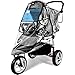Vaxaape Stroller Rain CoverUniversal Stroller AccessoryWaterproofWindproof ProtectionProtect from Dust SnowBaby Travel Weather ShieldClear - Image 2