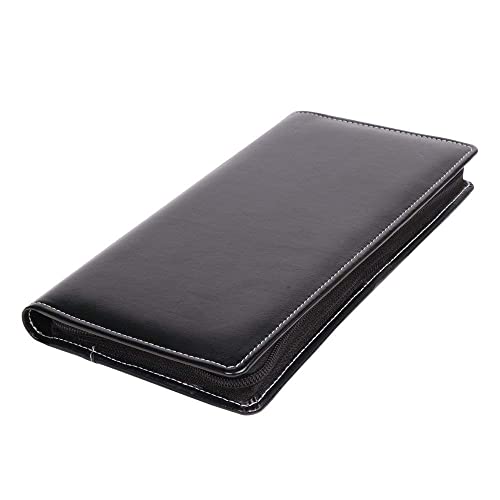COI Black Combo Set of 5 Expandable Chequebook Holder | Car Document Organizer | Cheque File Folder Best Gift for Employee | Employer | Boss | Secretary - Image 3