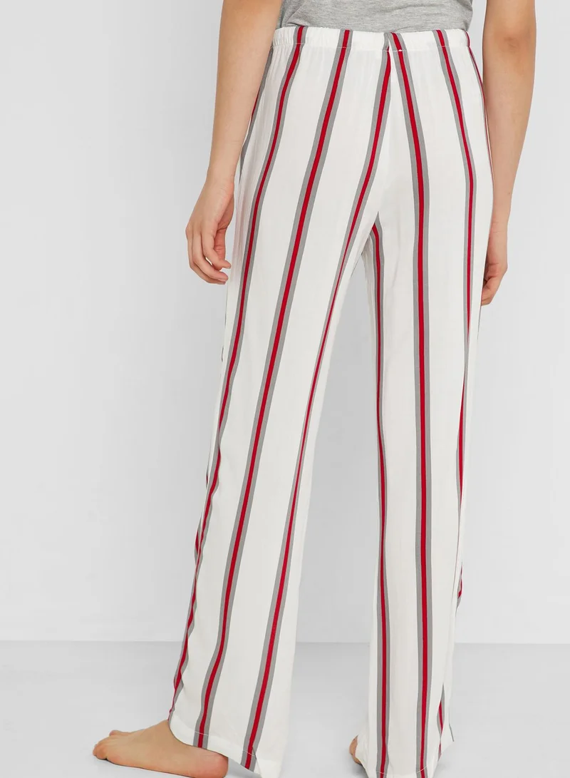 FOREVER 21 Striped Pyjama Pants