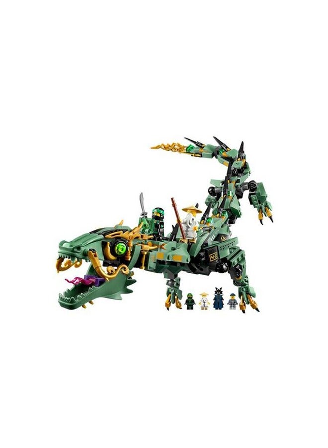 592-Piece Dragon Building Blocks Sets, Mechanical Dragon Animal Building Model Collectible Display Toys, Cool Creative Gifts 