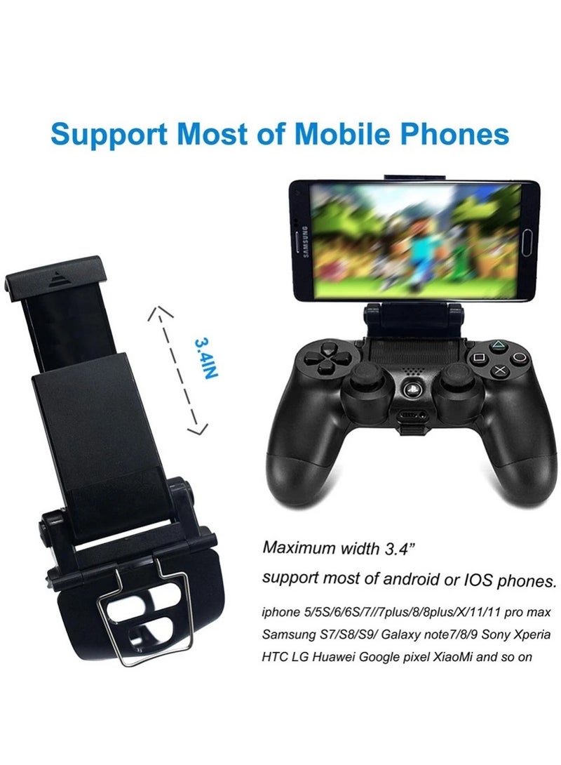 حامل هاتف مشبك قابل للتعديل لجهاز  العاب يد التحكم سوني  PS4 - Image 5