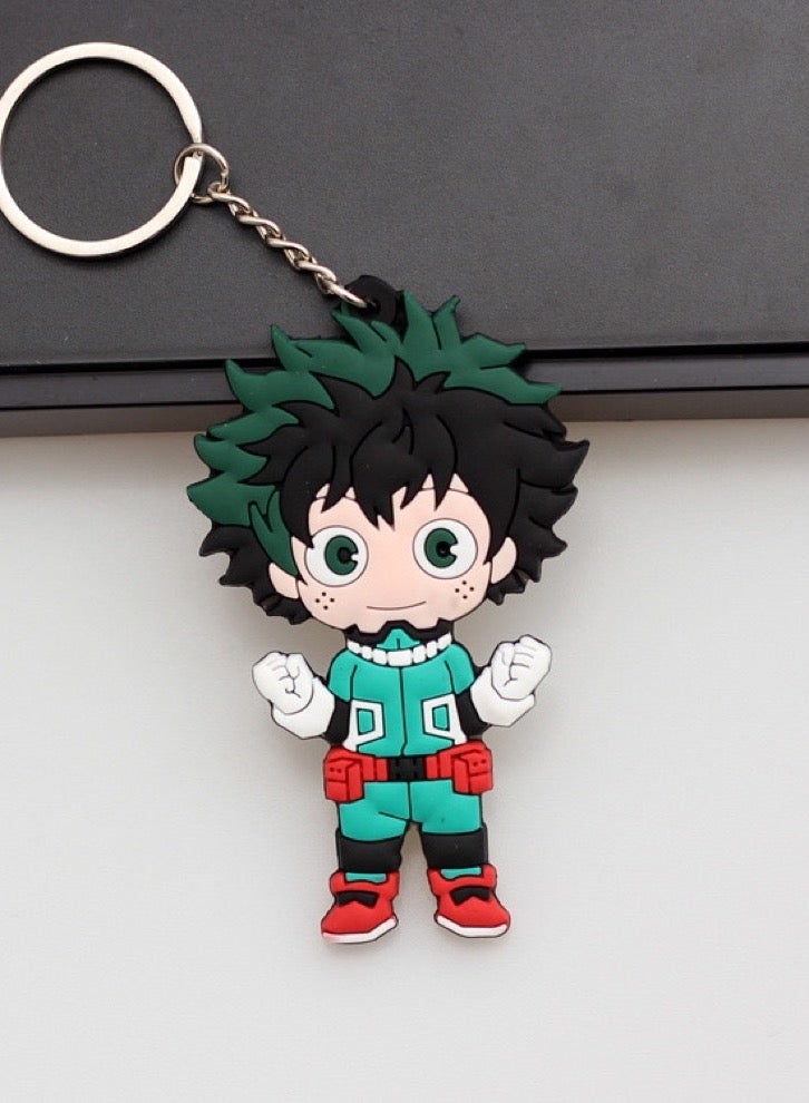 Rubber Keychain - Anime Boku no Hero Academia - Midoriya