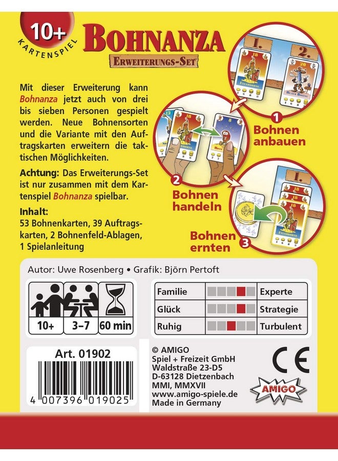Amigo 1902 "Bohnanza Expansion Set for Card Game (German Version) - Image 2