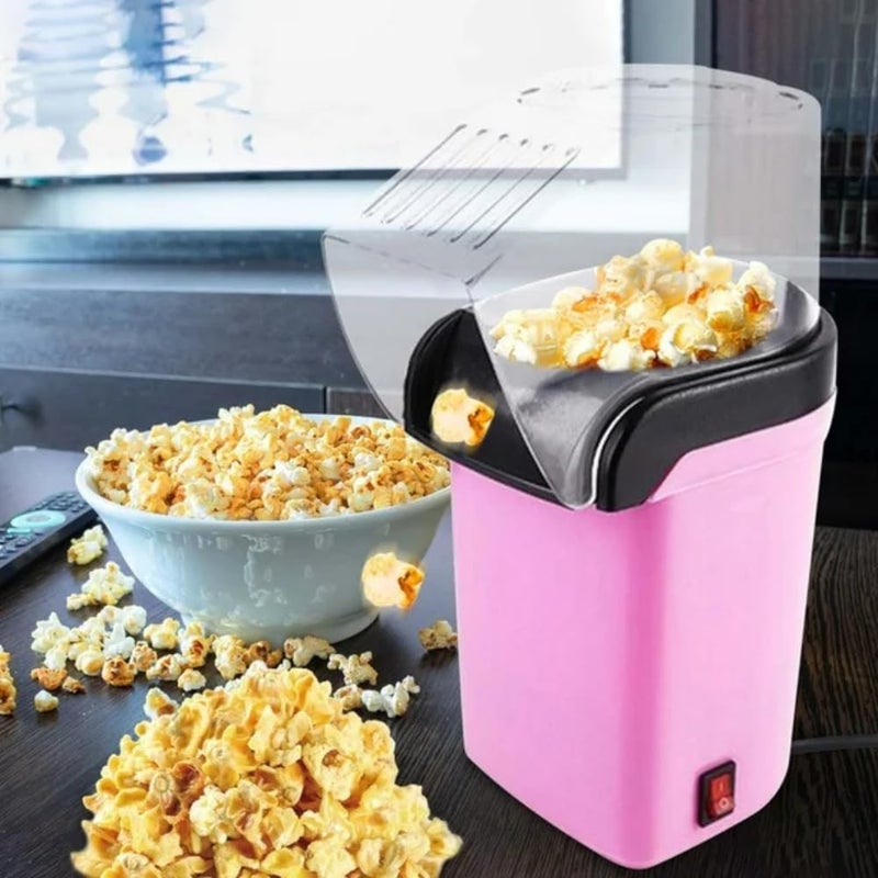 Drumstone Drumstone January Special Years Warranty Pink PM1200 Popcorn Maker Stylish Efficient Popcorn Machine for Quick Fresh Popcorn at Home Movie Nights Best Gift for Family Snack Lovers - Image 5