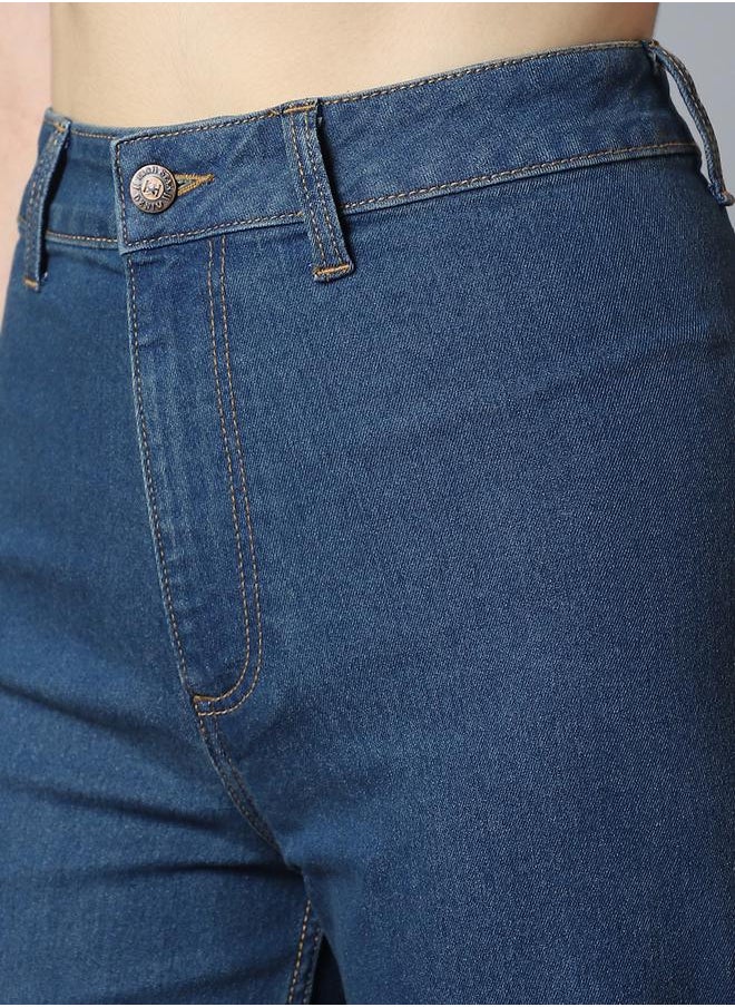 HIGH STAR - High Rise Wide Leg Jeans by Styli - Image 1
