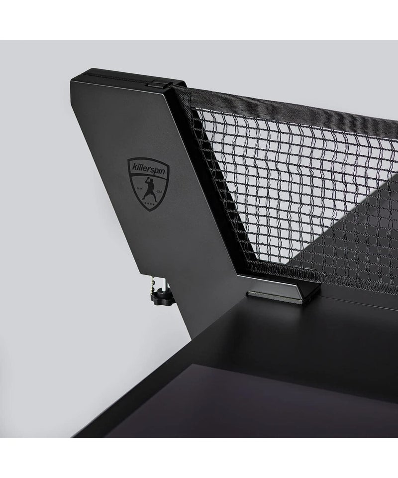 Killerspin Premium SVR Table Tennis Net and Post Set Portable and Easy Setup 65 Size Ping Pong Screw On Clamp Net Cotton BlackBlack - Image 2
