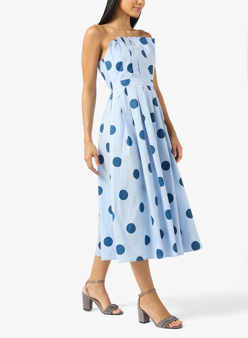 سبوت أون صندل بكعب عريض مزين بكشكش - Image 5