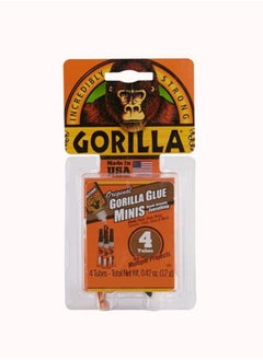 Glue Single Use Mini 3g Pack of 4