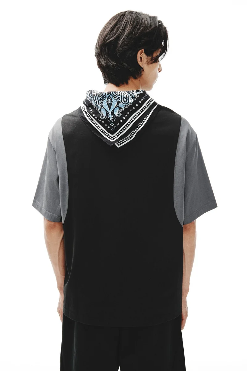 H&M  Loose Fit Printed T-shirt for Men | Best Price UAE