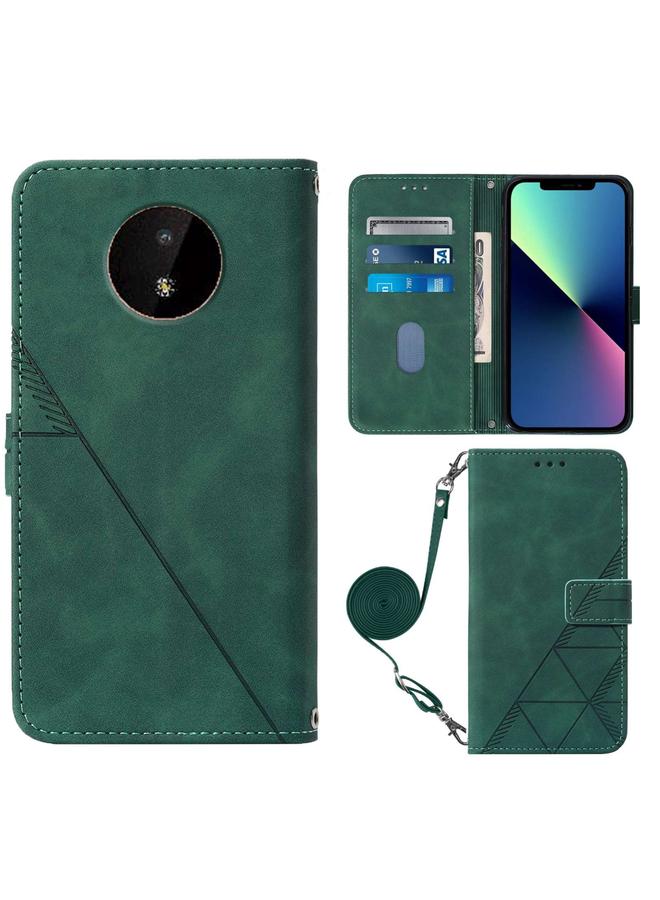 اس-توب جراب هاتف Nokia C20 Crossbody من الجلد المنقوش ثلاثي الأبعاد - Image 2