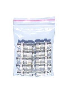 OPAX Bnc Connector Chrome Nickel 100 Pack  - Image 2
