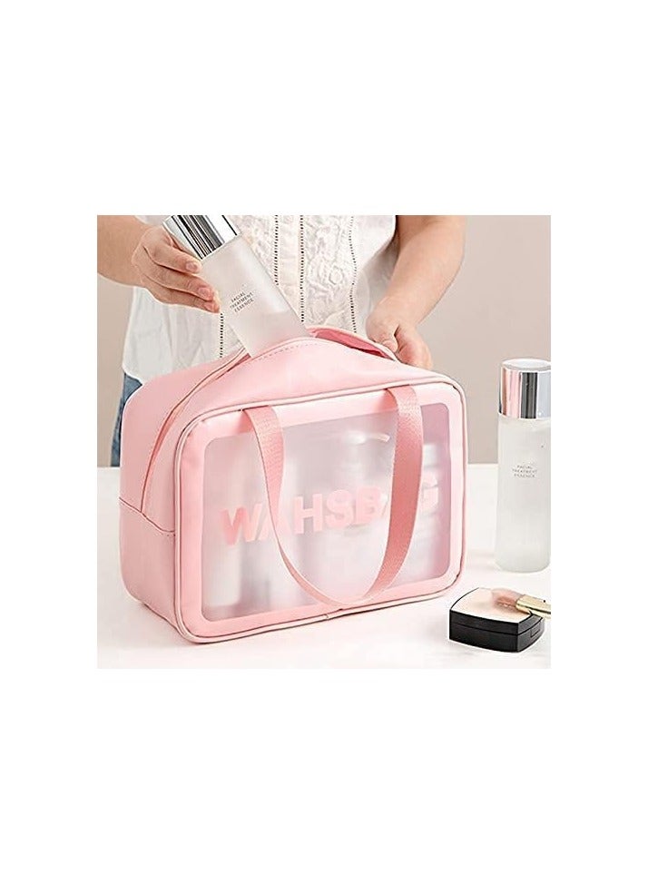 INFLUX INFLUX 3-Piece Travel Wash Bag Set for Women -Storage Bag for Travel Essentials, Women's Handbags & Shoulder Bags, Travel Bag, and Beach Bag - Perfect Bag Organizer and Luggage Bag Solution  - Image 2