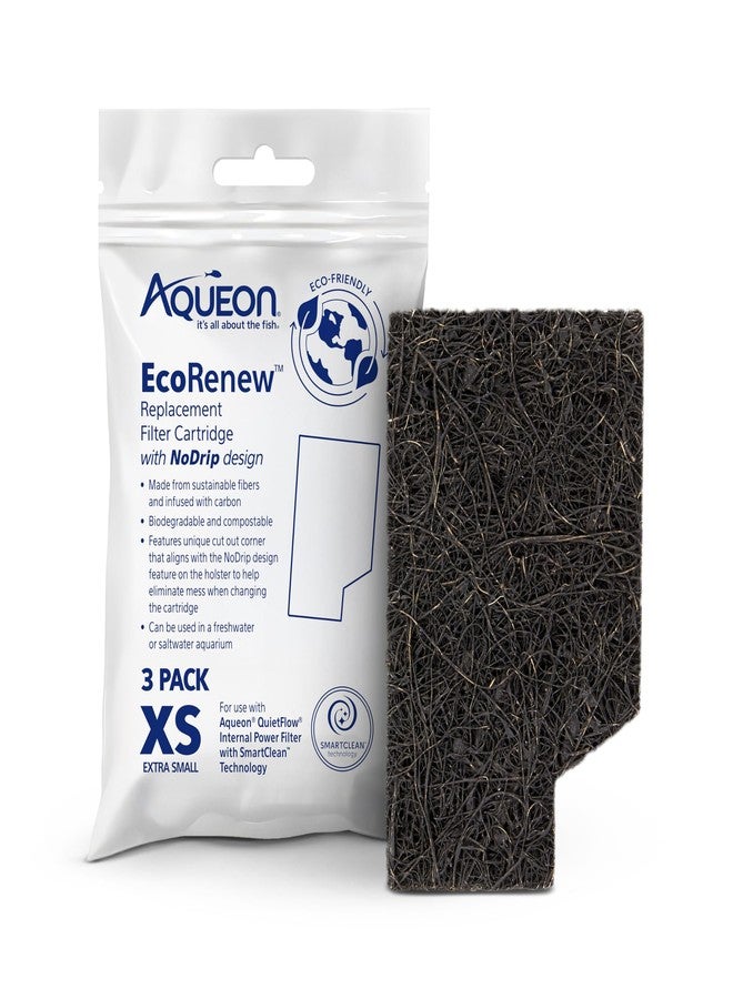 أكيون خرطوشة فلتر إيكو رينيو لحوض أسماك أكويون، عبوة من 3 قطع صغيرة جدًا - Image 2