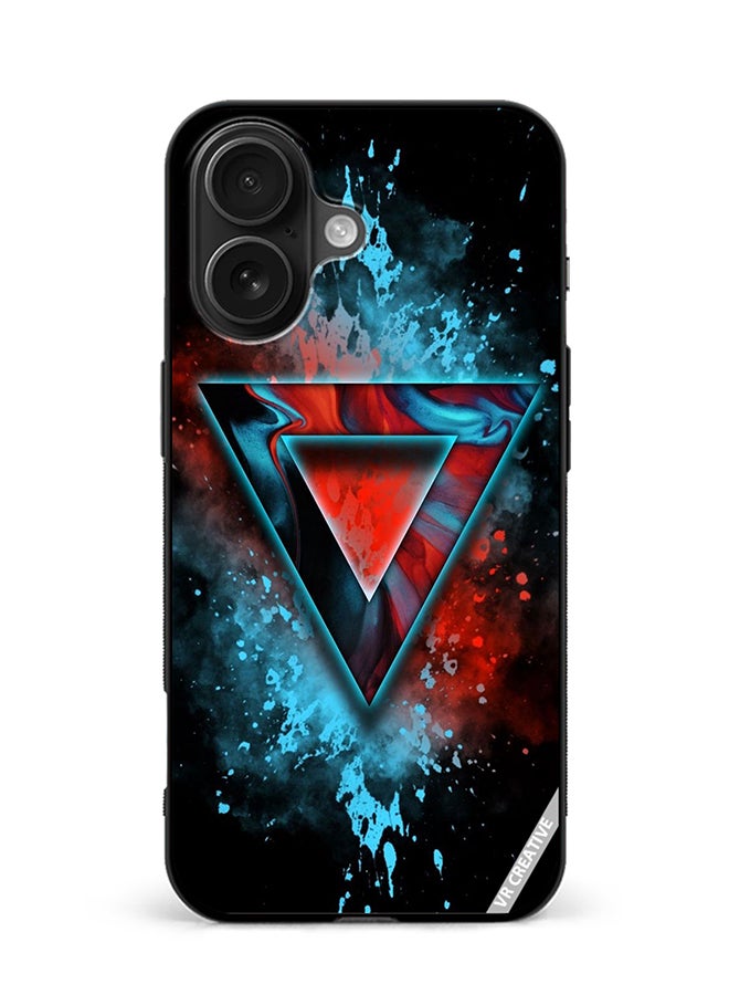 Protective Case Cover For Apple iPhone 16 Logo Design Multicolour