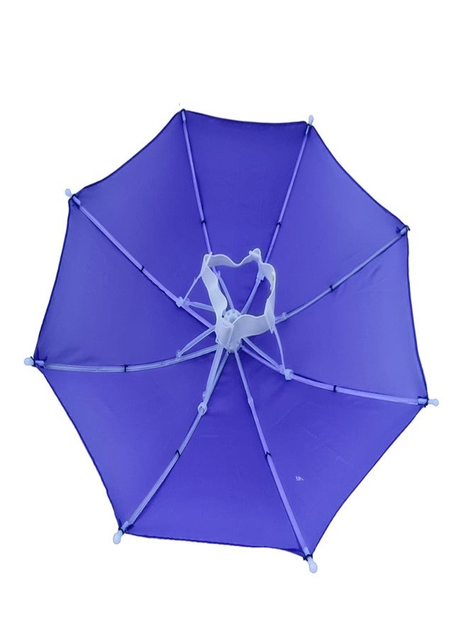 Dark Moon Hat Cap Umbrella for Kids Girls and Boys, Men Umbrella A1_36 - Image 3