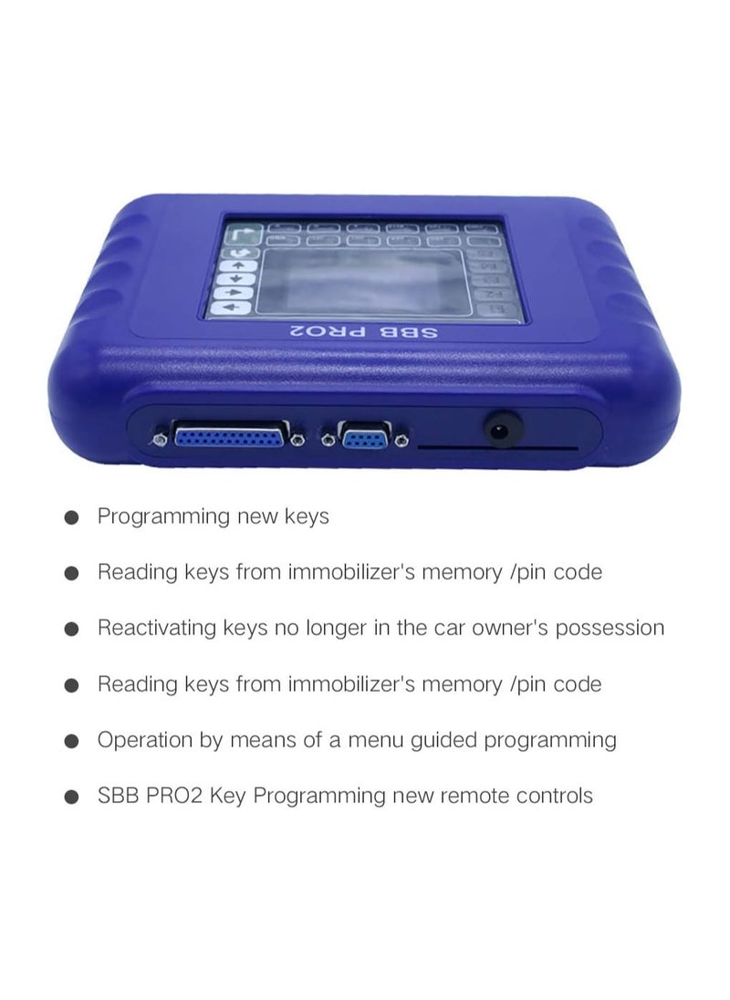 Generic - Car Key Programmer Sbb Pro2 V48.99 Supports G Chip Without Token Limit Car Key Programmer with CD Scanner - Image 1