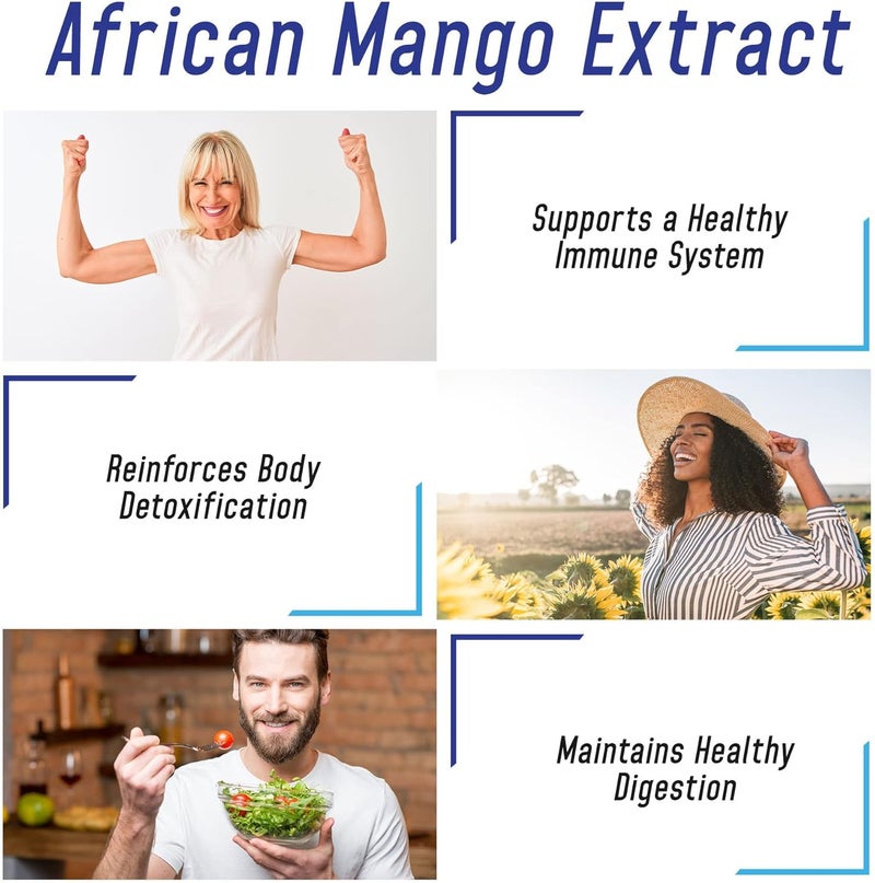 We Like Vitamins African Mango Extract 500mg  5000mg Equivalent 101180 Capsules  6 Month Supply of African Mango Capsules  Supports Metabolism of Fat and Digestive Health - Image 3