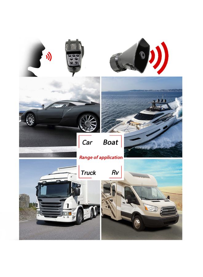 MUNTAQI Megaphone Alarm Horn - Image 3