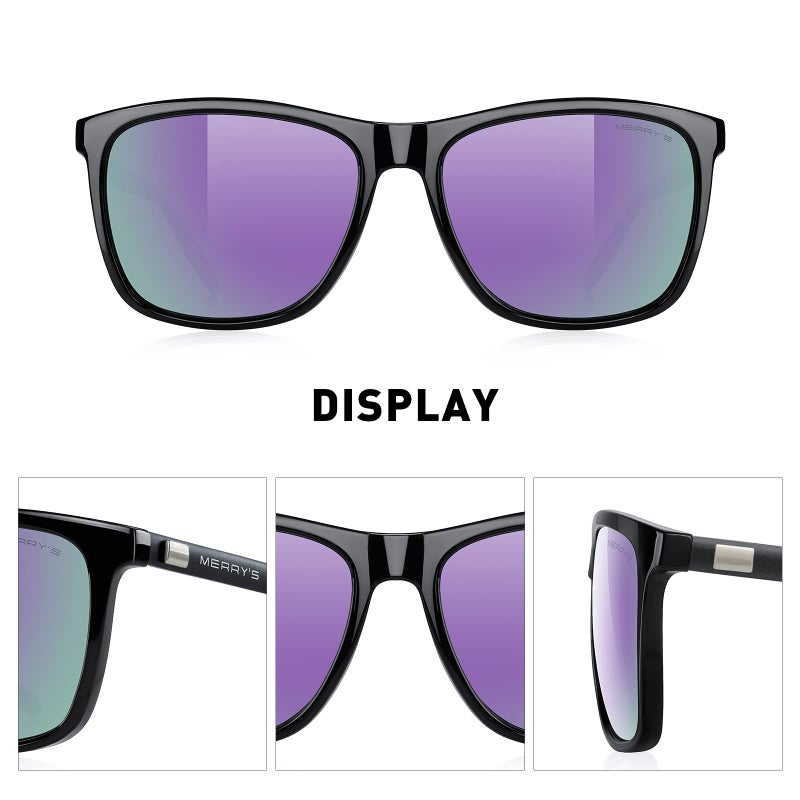 MERRY'S Unisex Polarized Aluminum Sunglasses Vintage Sun Glasses For Men/Women S8286 - Image 3