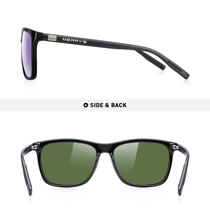 MERRY'S Unisex Polarized Aluminum Sunglasses Vintage Sun Glasses For Men/Women S8286 - Image 4