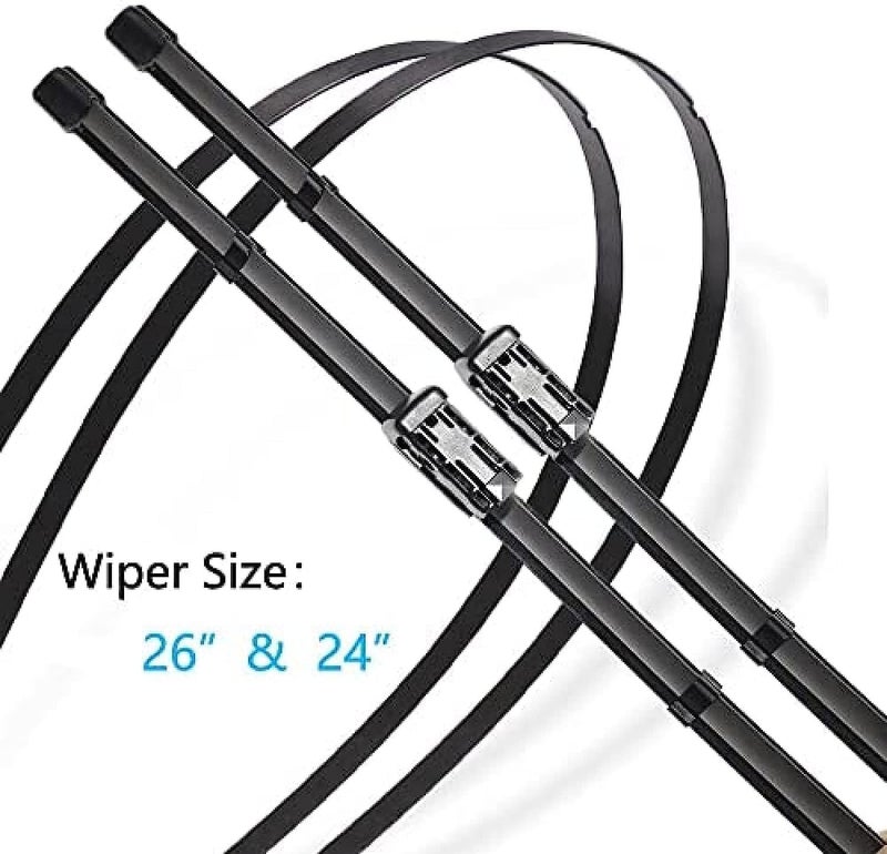 Generic KCKEM Windscreen Wipers For Opel Astra J 2010 2011 2012 2013 2014 2015 26"+24",front Windshield Windscreen Wiper Blades set Window Wiper Accessories Wipers  - Image 2
