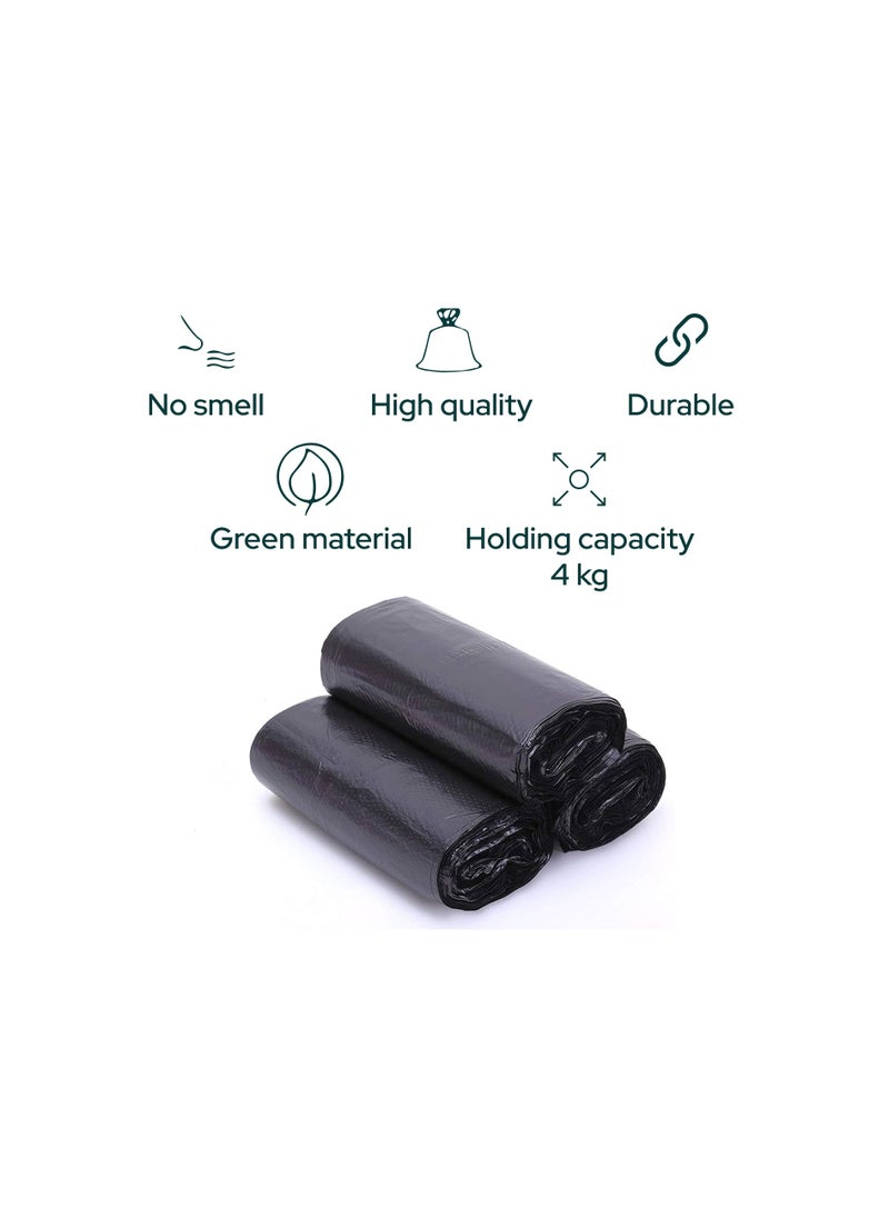 Nure Nure, Bio-Degradable Purity In Disposal Garbage Bag,30 Gallons, 20 Pcs, 60cmx90cm,Pack of 3…  - Image 3