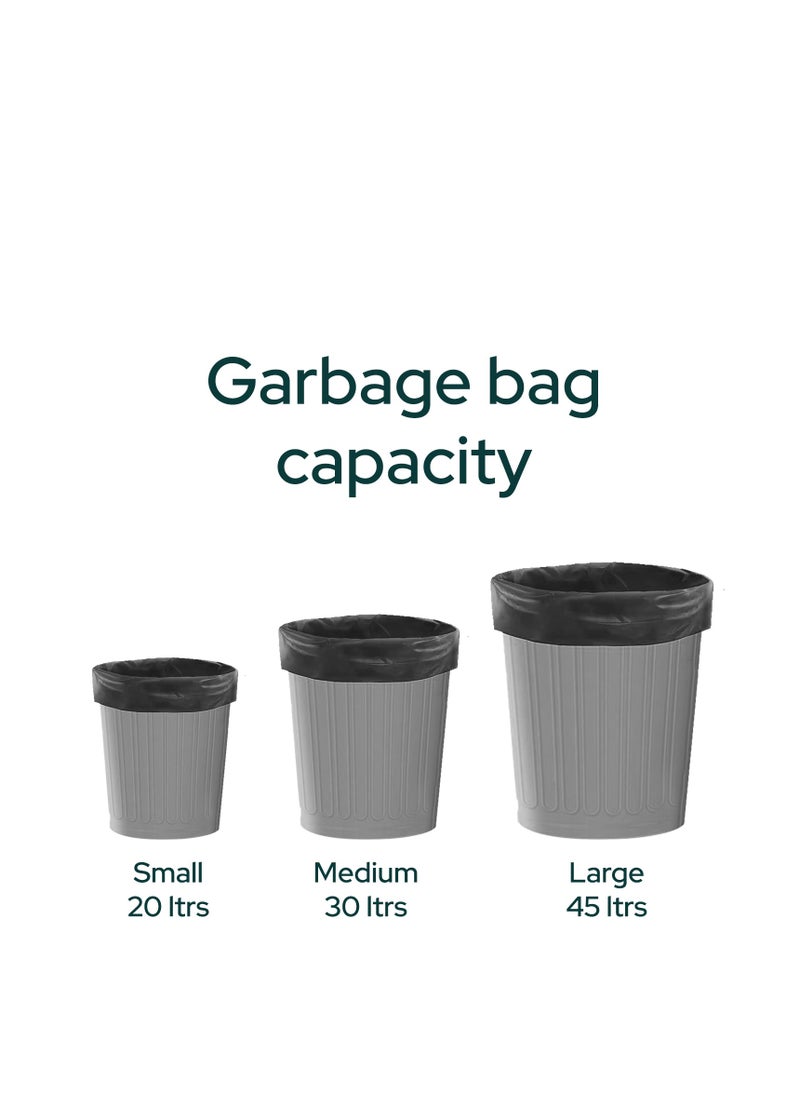 Nure Nure, Bio-Degradable Purity In Disposal Garbage Bag,30 Gallons, 20 Pcs, 60cmx90cm,Pack of 3…  - Image 5