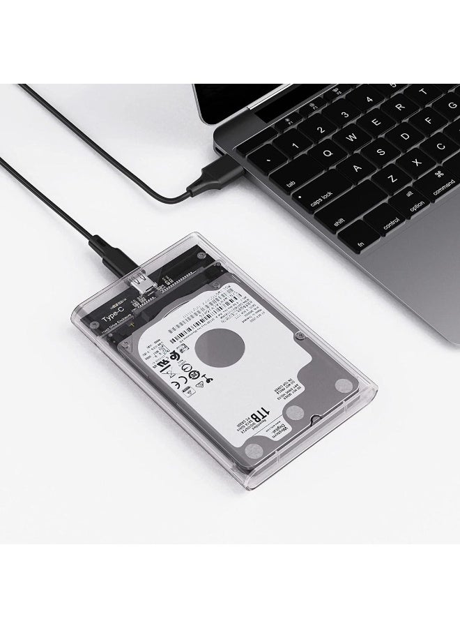 Lava Mobile Rack HDD USB.3 transperant transparent - type c - Image 2