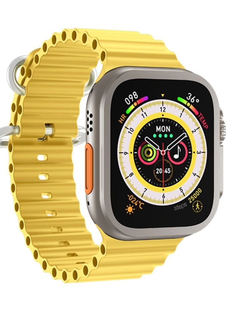 AROAQ - ZW8 Ultra Max Smartwatch Multi Functional 2.05 Inch Screen Display 200mAh Battery Waterproof Wireless Charging Bluetooth Smart Watch - Image 1