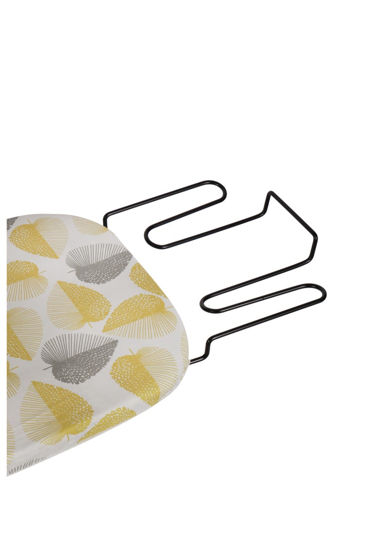 Royalford - Royalford Mesh Top Ironing Board  RF12002 Heat Resistant Cotton Cover with Foam Pads and Adjustable Height Mechanism Foldable and Easy to Store Non-Slip Legs, Iron Rest and an Attached Cloth Rack| - Image 1