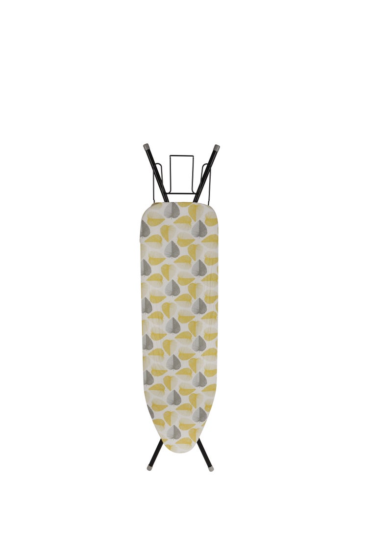 Royalford - Royalford Mesh Top Ironing Board  RF12002 Heat Resistant Cotton Cover with Foam Pads and Adjustable Height Mechanism Foldable and Easy to Store Non-Slip Legs, Iron Rest and an Attached Cloth Rack| - Image 1