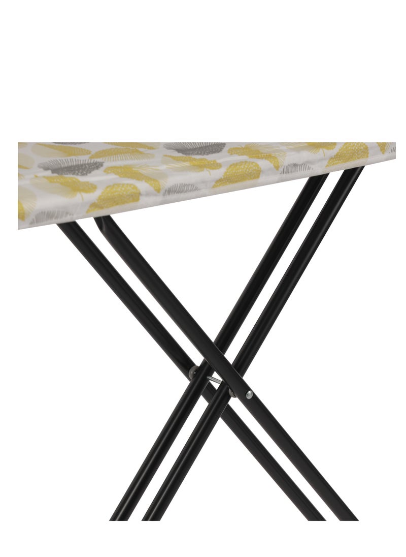 Royalford - Royalford Mesh Top Ironing Board  RF12002 Heat Resistant Cotton Cover with Foam Pads and Adjustable Height Mechanism Foldable and Easy to Store Non-Slip Legs, Iron Rest and an Attached Cloth Rack| - Image 1