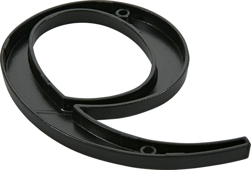 Hillman Distinctions Black Flush-Mount 4-Inch House Number 9 - Image 3